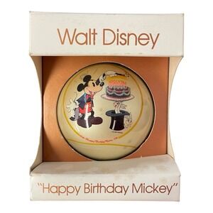 Schmid Walt Disney Happy Birthday Mickey‎ 1928-1978 Christmas Ornament